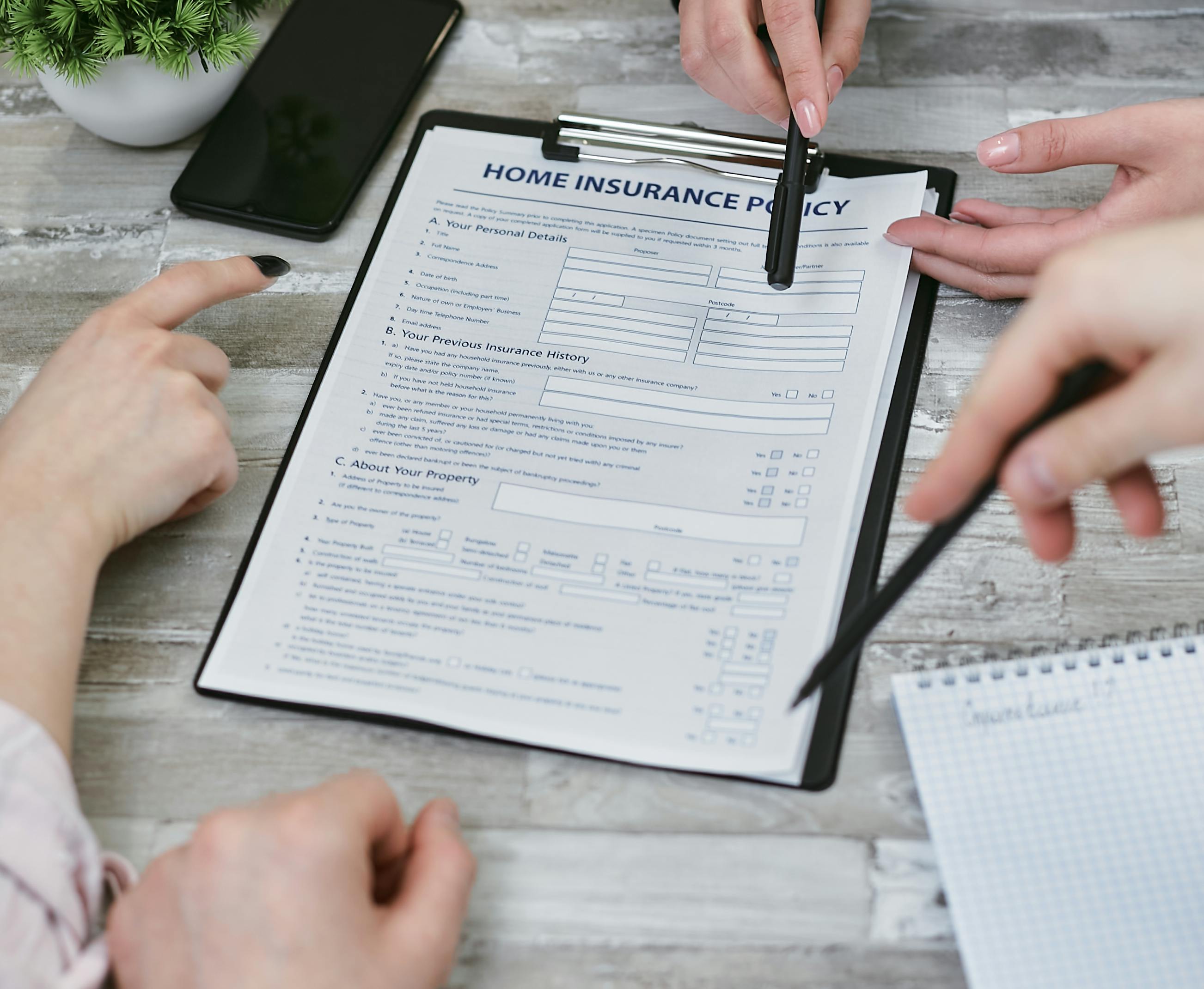 Asset planning and risk review