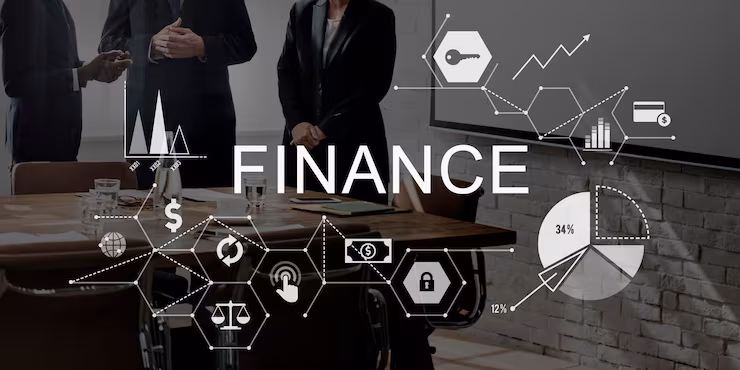 Market research financial dashboard
